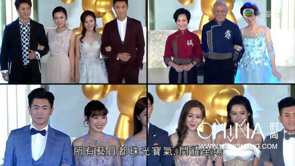 2019TVB节目巡礼花旦小生红毯现场图集