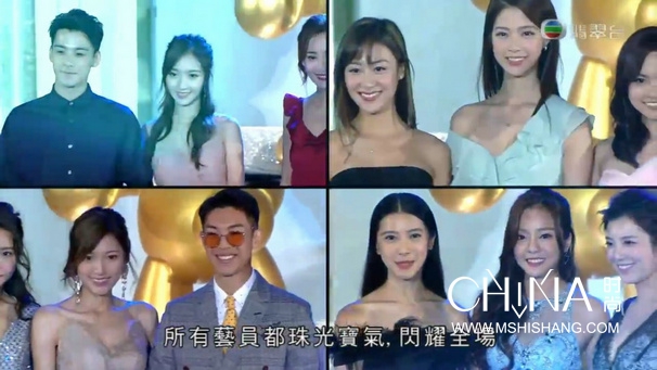 2019TVB节目巡礼花旦小生红毯现场图集