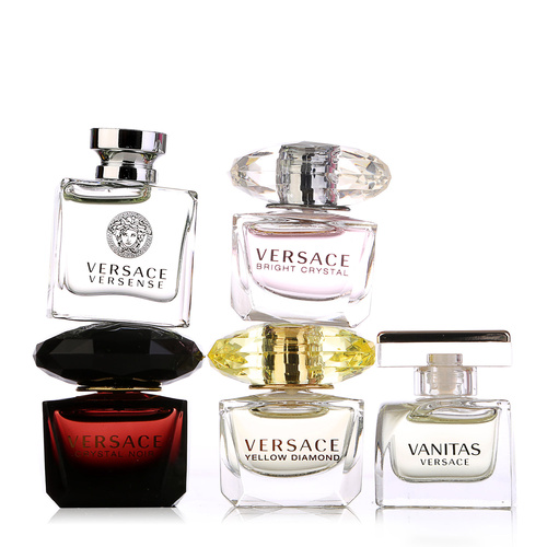 VERSACE/范思哲女士香水礼盒（心动+晶钻+星夜+幻影+浮华）4.5ml+5ml*4