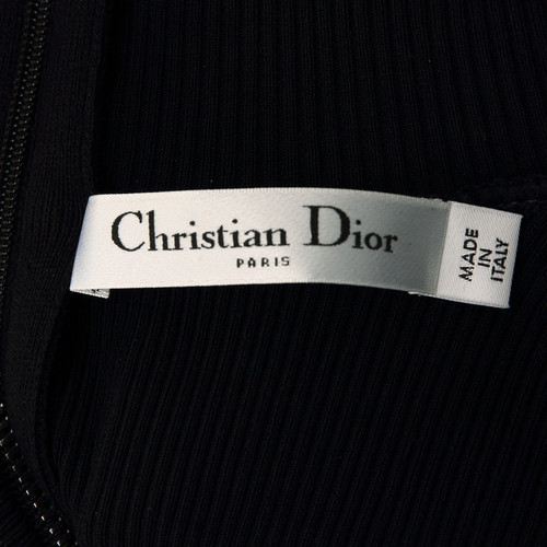 DIOR/迪奥 秋冬修身拼接长袖高领羊毛连衣裙 女士连衣裙 5A21617A1176PP1605