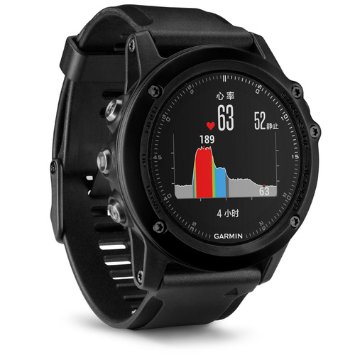 Garmin/佳明Fenix3 HR飞耐时3 HR 中文蓝宝石DLC 光电心率GPS登山跑步运动手表