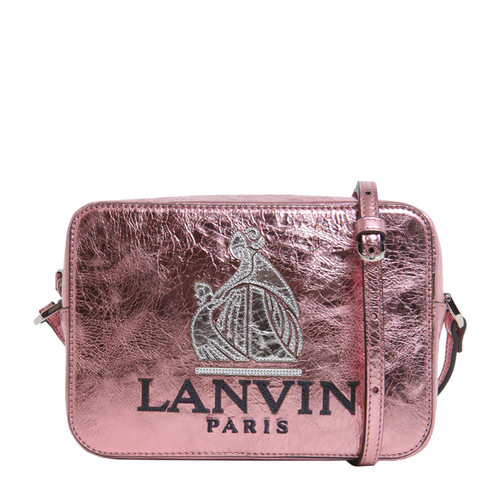 Lanvin/浪凡 女士 刺绣印花装饰 手提包 EB