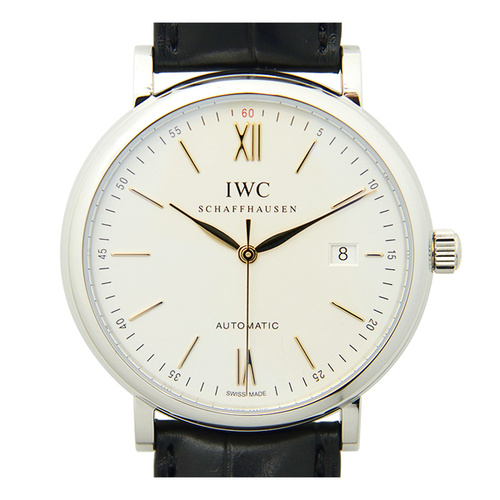 IWC/万国 柏涛菲诺系列自动机械男表IW356517新款金色刻度