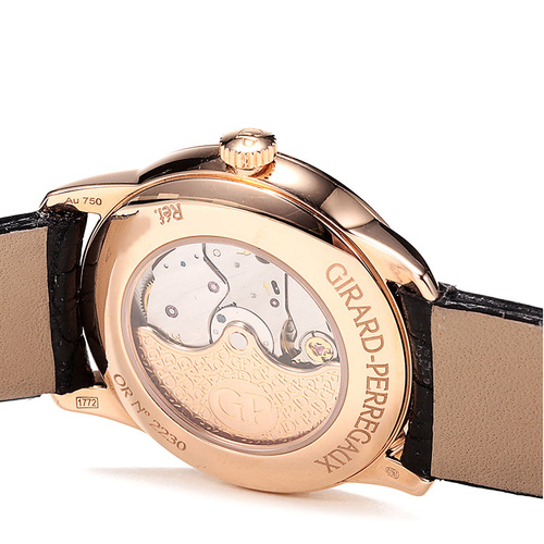 GP-Girard Perregaux/芝柏女表系列玫瑰金镶钻机械表49528D-52A-771-CK6A