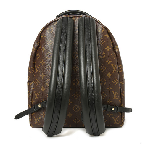 Louis Vuitton/路易威登 专柜爆款 小号老花经典女士双肩包PM Monogram Backpack M41560 帆布/配皮