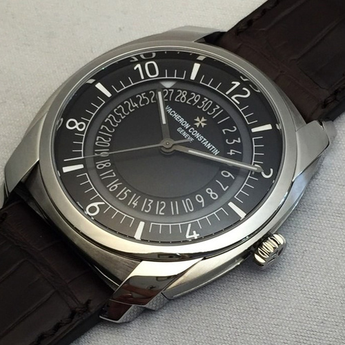 Vacheron Constantin/江诗丹顿QUAI DE L男式自动机械腕表4500S/000A-B196