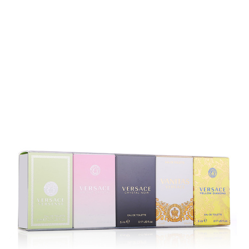 VERSACE/范思哲女士香水礼盒（心动+晶钻+星夜+幻影+浮华）4.5ml+5ml*4