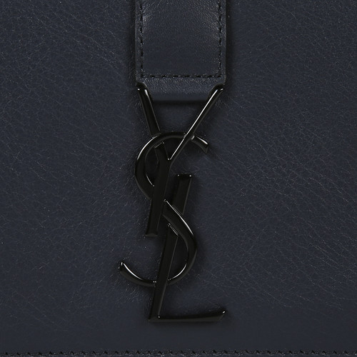 Yves saint Laurent/圣罗兰 16秋冬YSL LOGO牛皮长款钱包 女士钱包 414567BJ54U