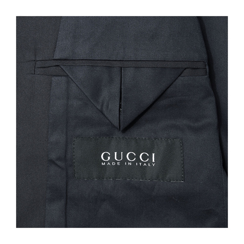 GUCCI/古驰 男士外套 纯棉三粒扣后中开衩男士西装外套