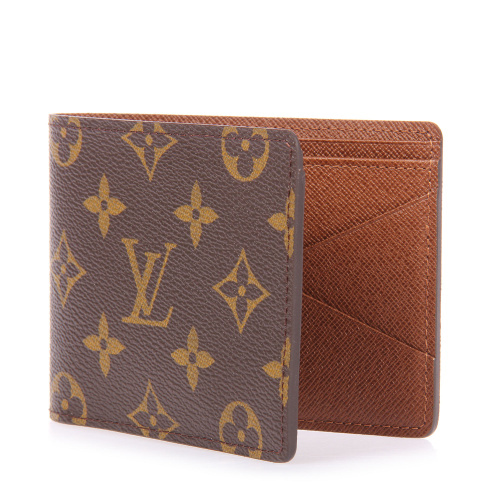 Louis Vuitton/路易威登 MULTIPLE 男士 Monogram帆布 钱包 M60895