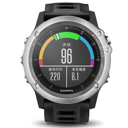 Garmin/佳明Fenix3 钛合金飞耐时3 GPS智能户外手表 （含真皮表带+运动表带）