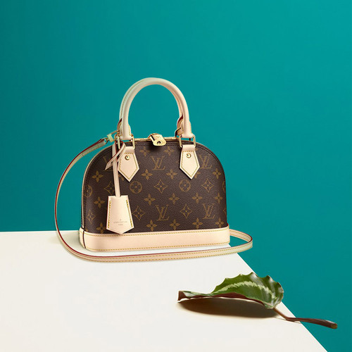 Louis Vuitton/路易威登 经典老花帆布女士Alma BB手提包/斜挎包 M53152