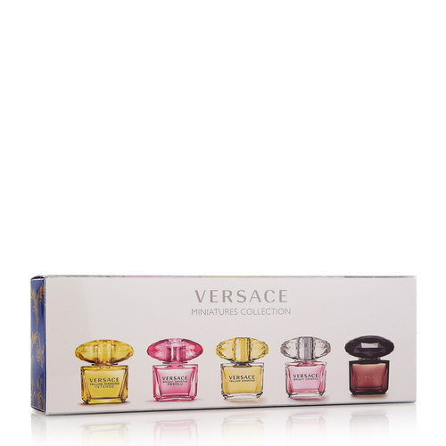 VERSACE/范思哲香水礼盒（星夜+晶钻+幻影+臻挚粉钻+炫幻金钻）5ml*5