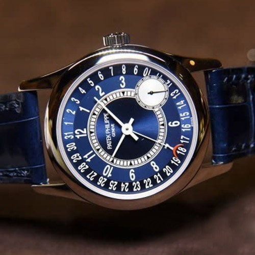 Patek Philippe/百达翡丽Calatrava系列男士机械腕表6000G