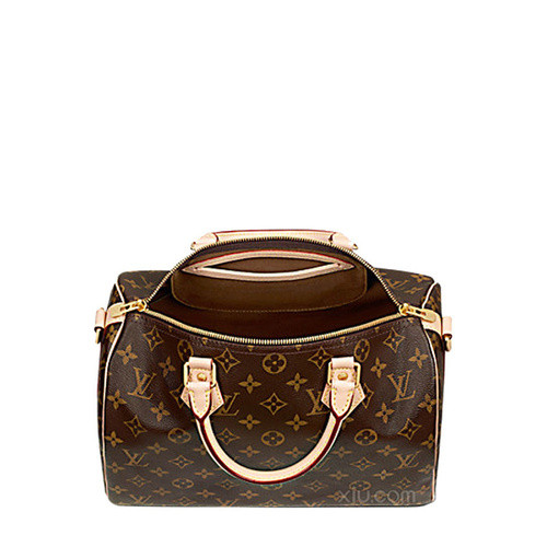 Louis Vuitton/路易威登 经典老花SPEEDY30帆布女士手提两用包M41112