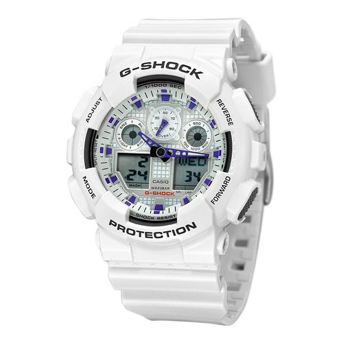 CASIO/卡西欧手表 G-SHOCK系列 双显电子男表GA-100A-7A